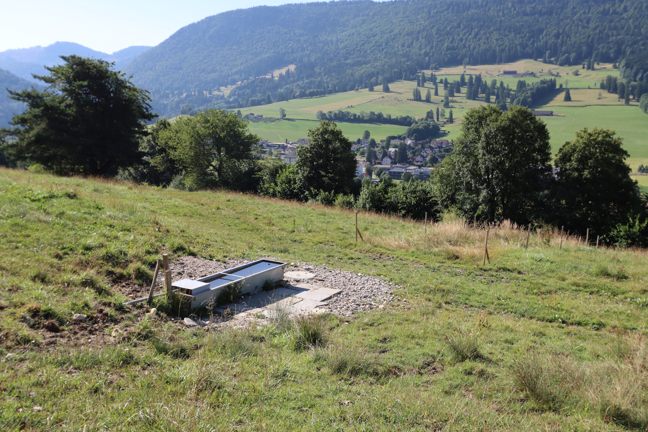 Drei Quellen in Sonceboz-Sombeval revitalisiert